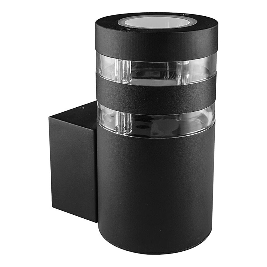Prezent 31306 - Wandlamp voor buiten DAIMA 1xGU10/10W/230V IP44 zwart