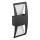 Prezent 31310 - LED Wandlamp voor buiten OZZ 2xLED/4W/230V IP44 zwart