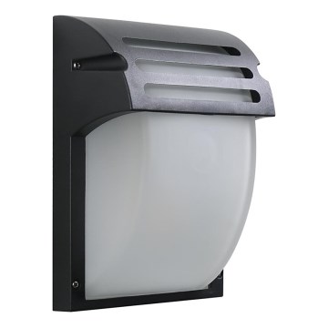 Prezent 39038 - Buitenwandlamp AMALFI 1xE27/60W/230V IP44 zwart