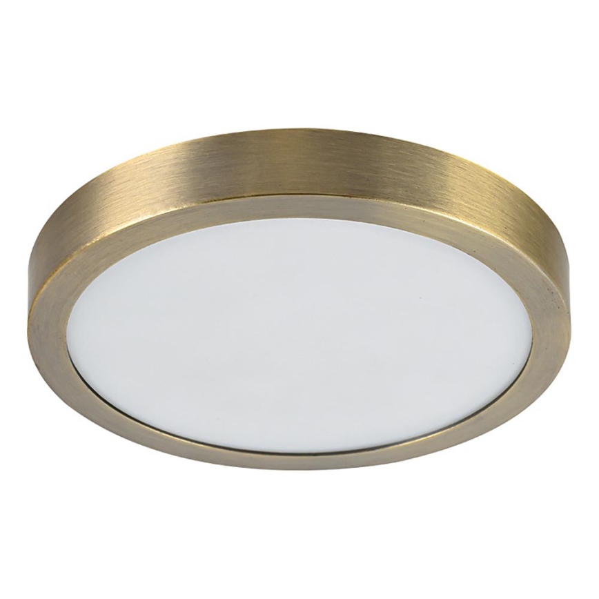 Prezent 49060 - LED Plafondlamp LENYS LED/22W/230V 4000K diameter 22,5 cm messing