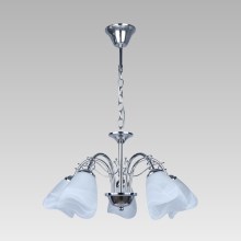 Prezent 61461 - Hanglamp aan ketting CAMELOT 5xE14/60W/230V