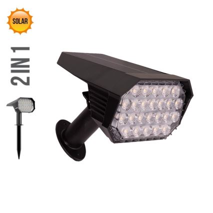 Prezent 65285 - LED Solar lamp 2in1 FOLD LED/4,8W/3,7V IP65 1200 mAh