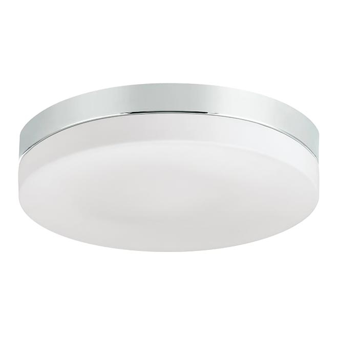 Prezent 67109 - Badkamer plafondlamp PILLS 1xE27/60W/230V IP44 glanzend chroom