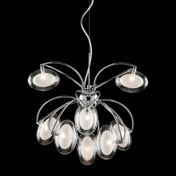 Prezent 69039 - PENELOPA Hanglamp 9xG4/20W/230V