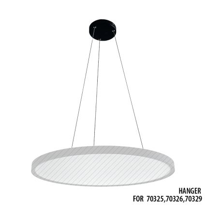 Prezent 70330 - Stroomkabel met 3 draden TRIMO 15x100 cm zwart