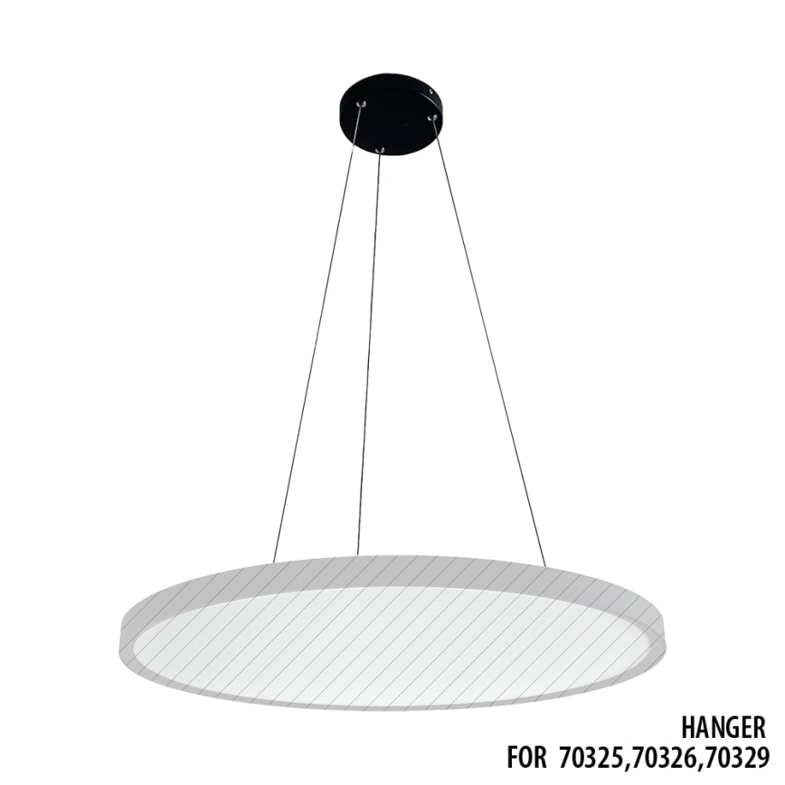 Prezent 70330 - Stroomkabel met 3 draden TRIMO 15x100 cm zwart