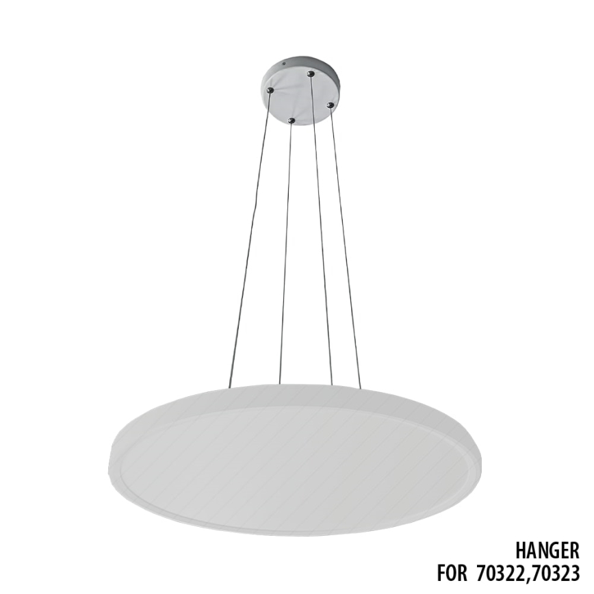Prezent 70333 - Stroomkabel met 4 draden TRIMO 15x100 cm wit
