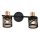 Prezent 75468 - Wandspot ANTARES 2xE14/40W/230V zwart/koper