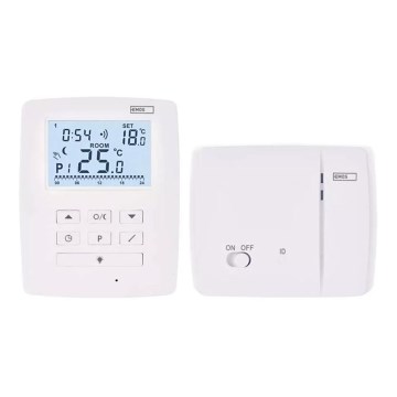 Programmeerbare thermostaat 230V+2xAA