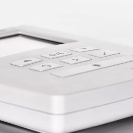 Programmeerbare thermostaat 230V+2xAA