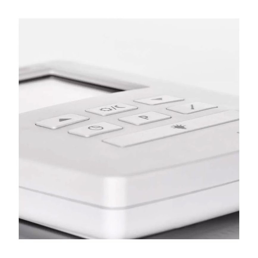 Programmeerbare thermostaat 230V+2xAA