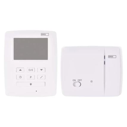 Programmeerbare thermostaat 230V+2xAA