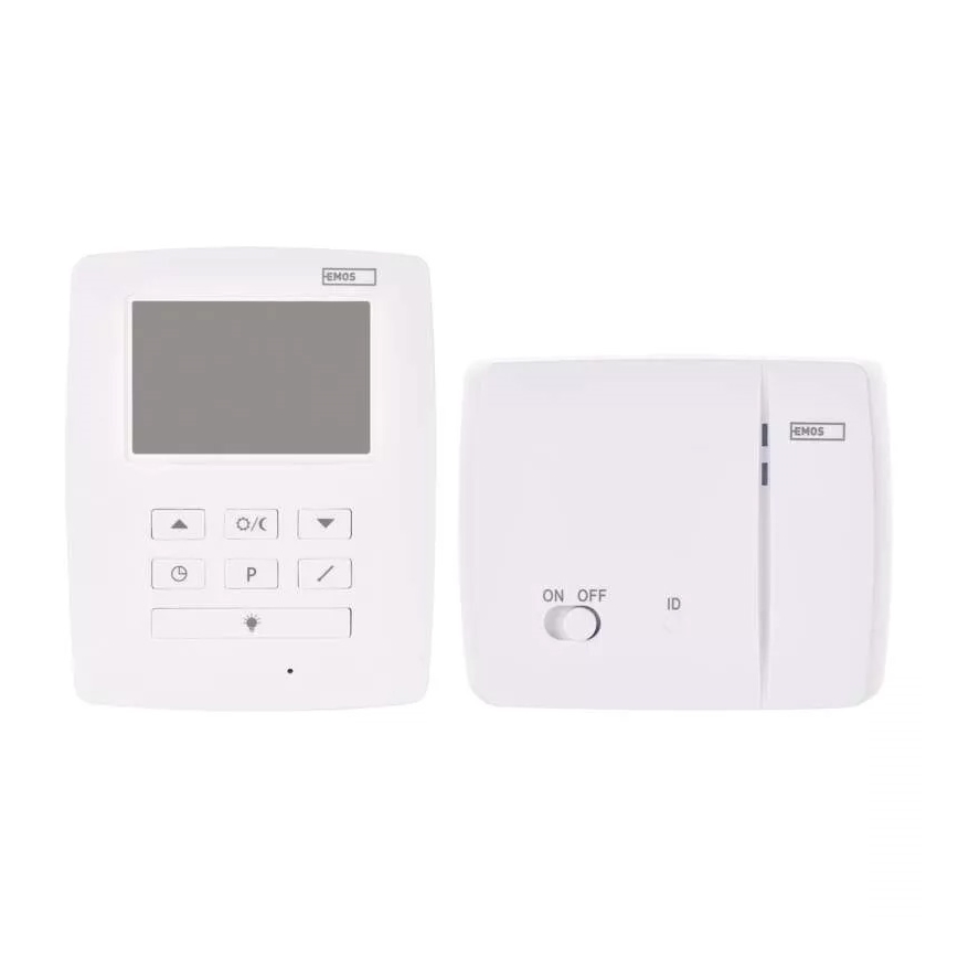 Programmeerbare thermostaat 230V+2xAA