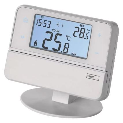 Programmeerbare thermostaat 230V + 2xAA