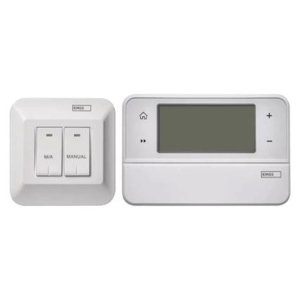 Programmeerbare thermostaat 230V + 2xAA