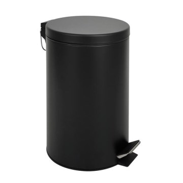 Prullenbak 12 l zwart