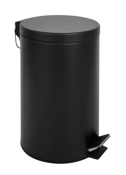 Prullenbak 12 l zwart