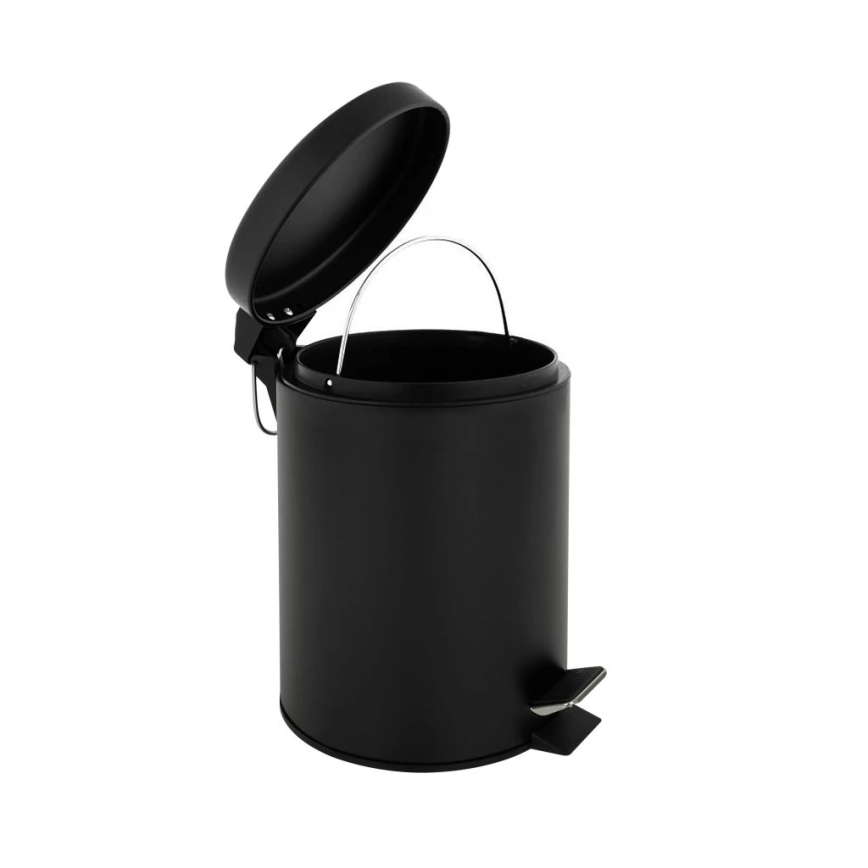Prullenbak 3 l zwart