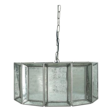 PTMD - Hanglamp aan ketting ANTIQUE 1xE27/40W/230V Ø 46 cm