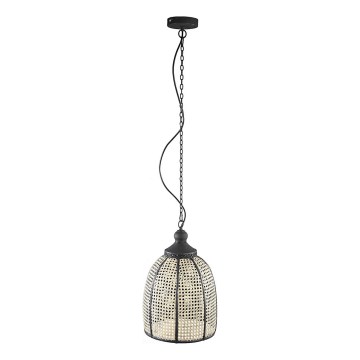 PTMD - Hanglamp aan ketting BAYU 1xE27/40W/230V Ø 29 cm