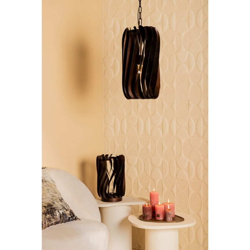 PTMD - Kroonluchter aan ketting TESSA 1xE27/40W/230V Ø 27,5 cm