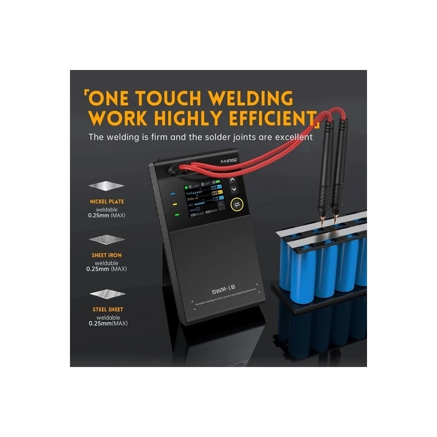 Puntslasser voor batterijen 5000 mAh 5V