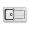 Pyramis 100178701 - Keukenspoelbak ATHENA 79x50 cm satijn