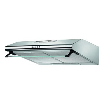 Pyramis 65029502 - afzuigkap met dubbele motor STANDARD 60 cm roestvrij