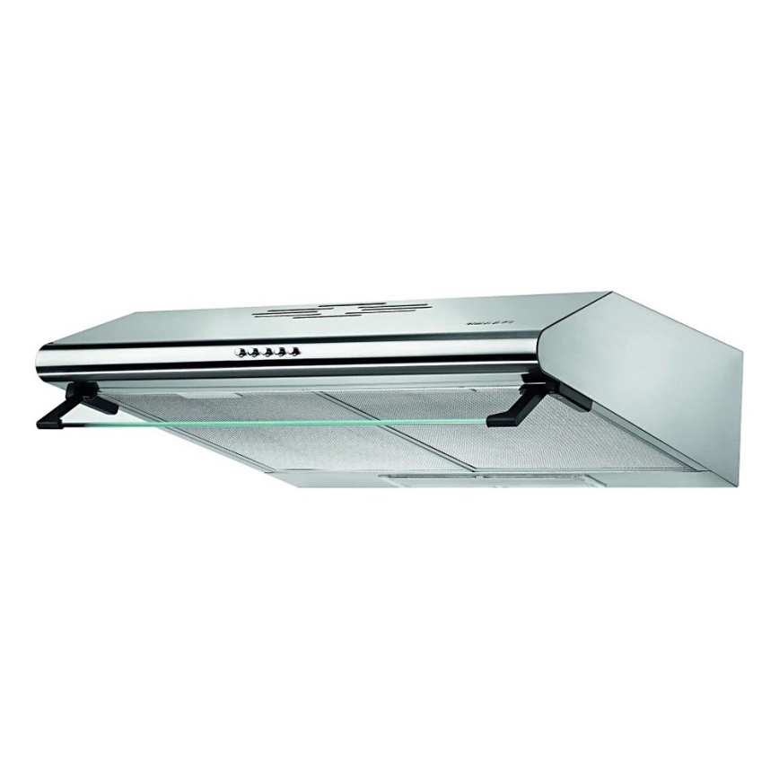 Pyramis 65029502 - afzuigkap met dubbele motor STANDARD 60 cm roestvrij