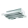 Pyramis 65040001 - Keukenafzuigkap SLIDING NT 60 cm wit