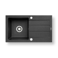 Pyramis 70006801 - Gootsteen NEXT 76x44 cm graniet/zwart