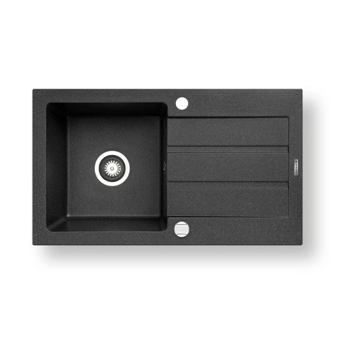 Pyramis 70006801 - Gootsteen NEXT 76x44 cm graniet/zwart