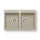 Pyramis 70053101 - Gootsteen SPARTA 78x50 cm graniet/beige