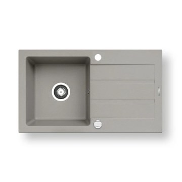 Pyramis 70053701 - Gootsteen NEXT 76x44 cm graniet/grijs