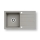Pyramis 70053701 - Gootsteen NEXT 76x44 cm graniet/grijs