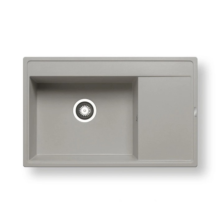 Pyramis 70058701 - Gootsteen CAMEA 79x50 cm graniet/grijs