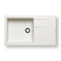 Pyramis 70070611 - Gootsteen ATHLOS 86x50 cm graniet/wit