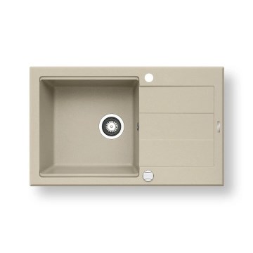 Pyramis 70083601 - Gootsteen SPARTA PLUS LUX 78x48 cm graniet/beige