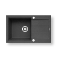Pyramis 70083701 - Gootsteen SPARTA PLUS LUX 78x48 cm graniet/zwart
