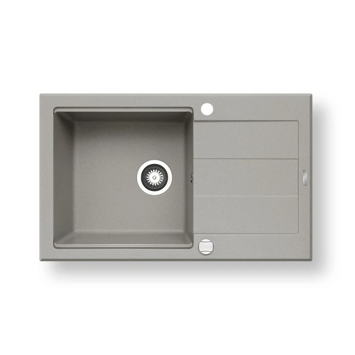 Pyramis 70083801 - Gootsteen SPARTA PLUS LUX 78x48 cm graniet/grijs
