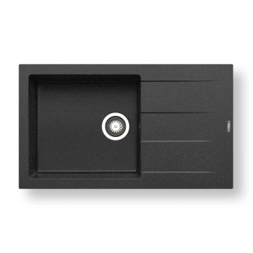 Pyramis 70107111 - Gootsteen ATHLOS 86x50 cm graniet/zwart