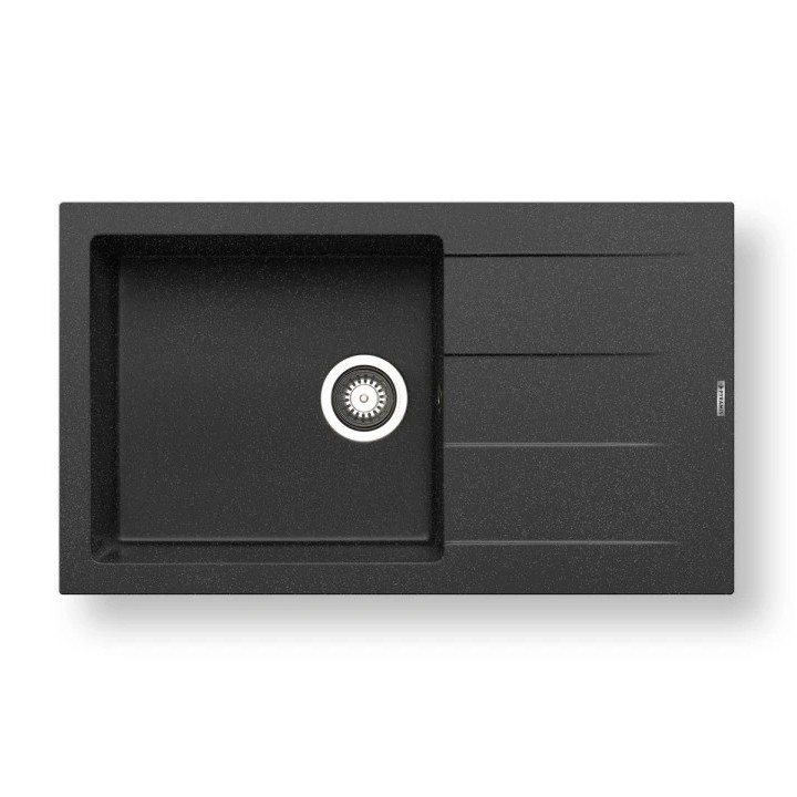 Pyramis 70107111 - Gootsteen ATHLOS 86x50 cm graniet/zwart