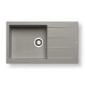 Pyramis 70107211 - Gootsteen ATHLOS 86x50 cm graniet/grijs