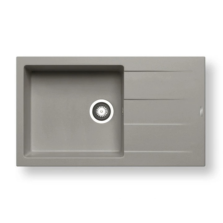 Pyramis 70107211 - Gootsteen ATHLOS 86x50 cm graniet/grijs