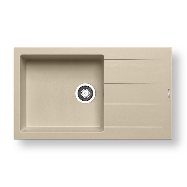 Pyramis 70107311 - Gootsteen ATHLOS 86x50 cm graniet/beige