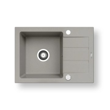 Pyramis 70166001 - Gootsteen NEXT 62x44 cm graniet/grijs