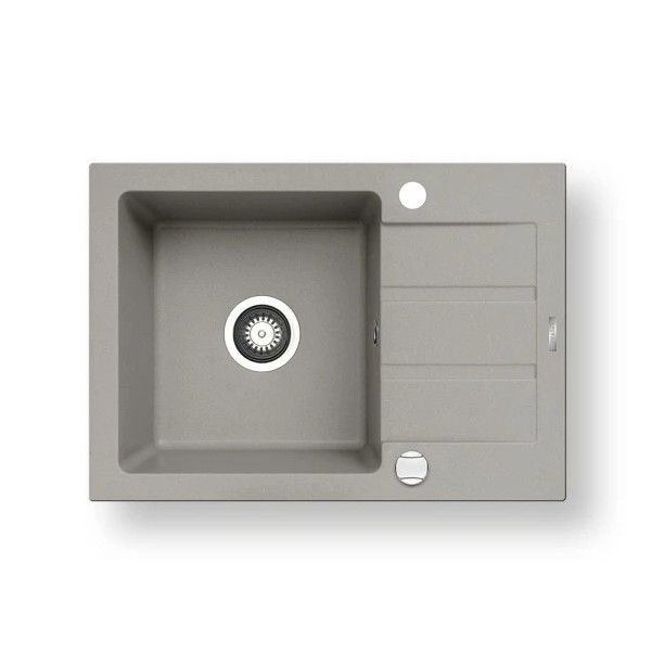 Pyramis 70166001 - Gootsteen NEXT 62x44 cm graniet/grijs