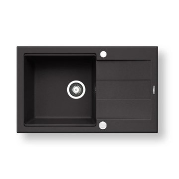 Pyramis 70167101 - Gootsteen SPARTA PLUS LUX 78x48 cm graniet/zwart