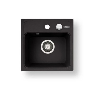 Pyramis 70168201 - Gootsteen CAMEA MINI 40x40 cm graniet/zwart