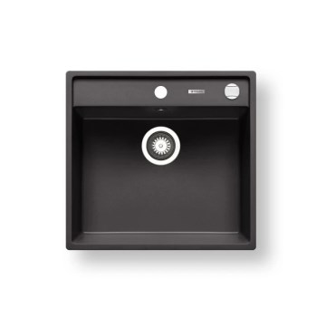 Pyramis 70168301 - Gootsteen CAMEA 50x53 cm graniet/zwart